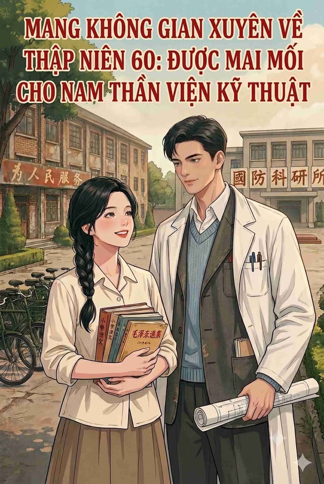 Mang Không Gian Xuyên Về Thập Niên 60: Được Mai Mối Cho Nam Thần Viện Kỹ Thuật