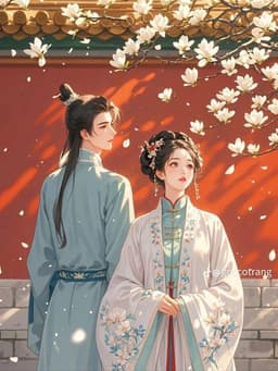 Hoa Cát Cánh Nở Giữa Tường Son