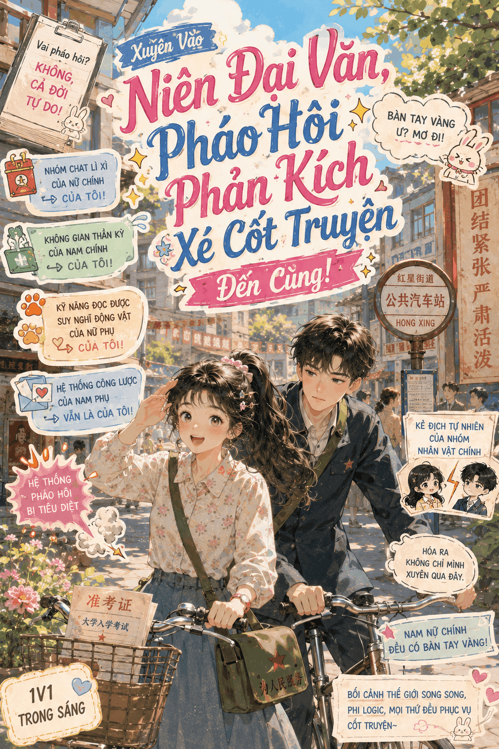 Xuyên Vào Niên Đại Văn, Pháo Hôi Phản Kích Xé Cốt Truyện Đến Cùng