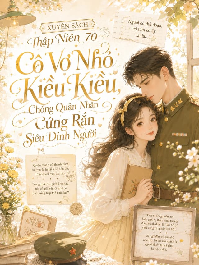 Xuyên Sách Thập Niên 70: Cô Vợ Nhỏ Kiều Kiều, Chồng Quân Nhân Cứng Rắn Siêu Dính Người