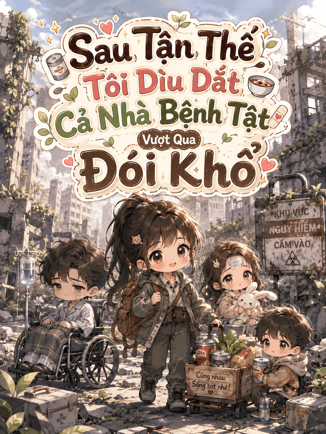 Sau Tận Thế, Tôi Dìu Dắt Cả Nhà Ốm Yếu Vượt Qua Đói Khổ
