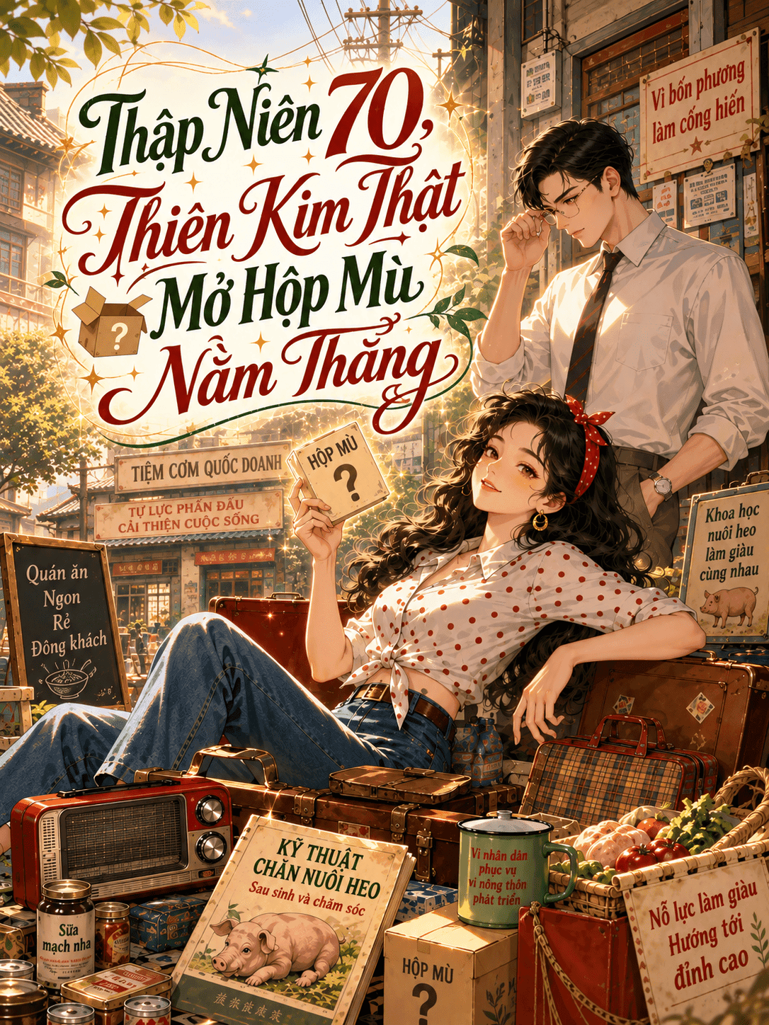 Thập Niên 70, Thiên Kim Thật Mở Hộp Mù Nằm Thẳng