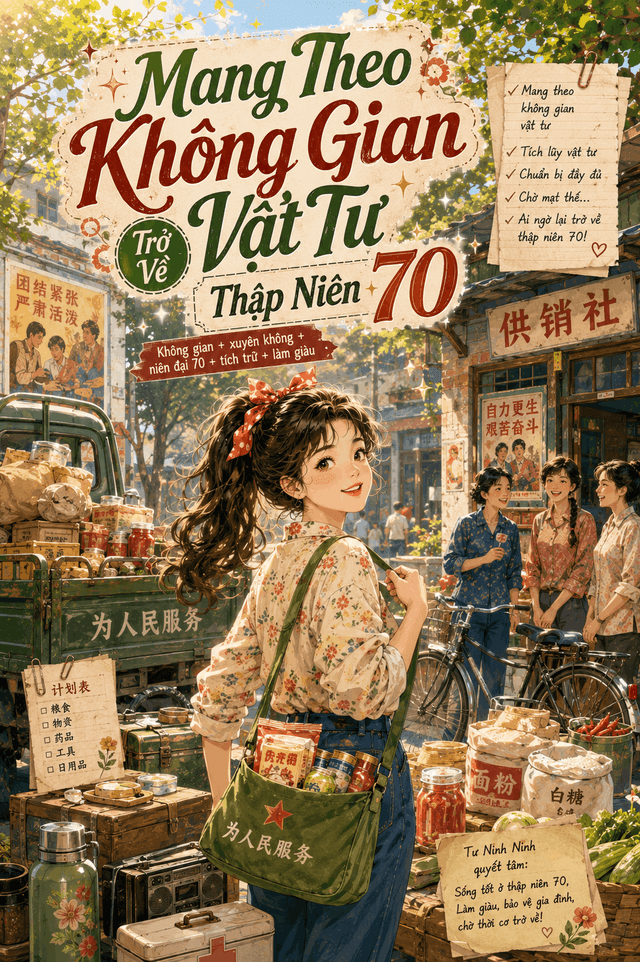 Mang Theo Không Gian Vật Tư Trở Về Thập Niên 70