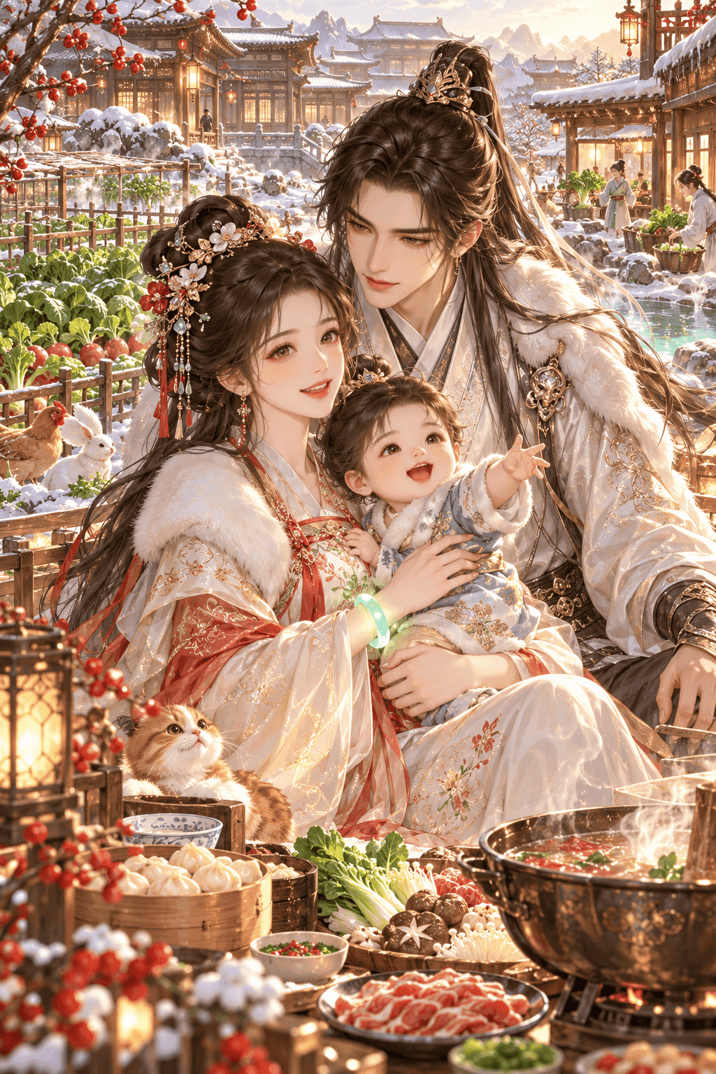 Nữ Phụ Mang Theo Không Gian Xuyên Không
