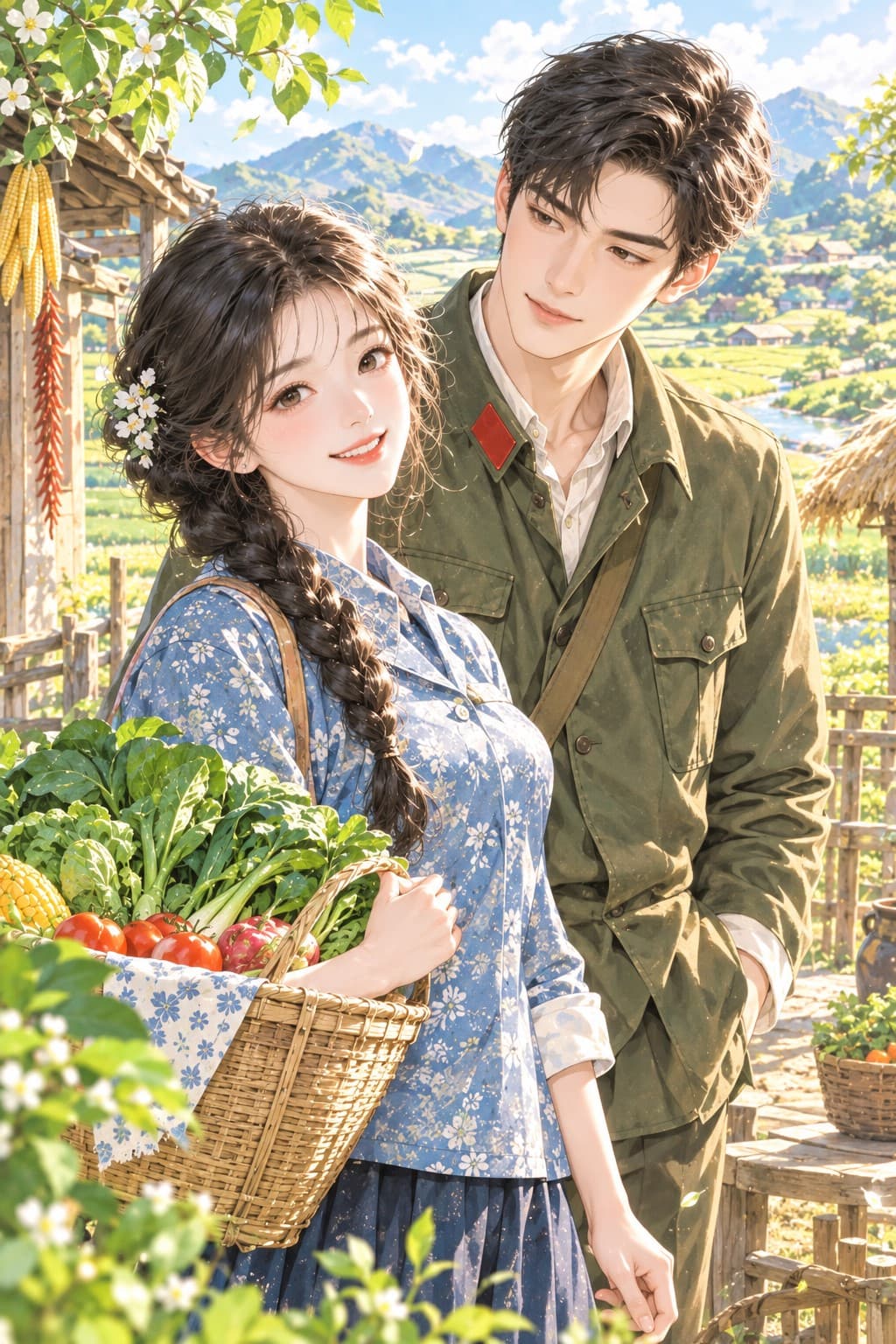 Quân Tẩu Xinh Đẹp Thời Niên Đại: Làm Ruộng Nuôi Con Ở Thập Niên 60