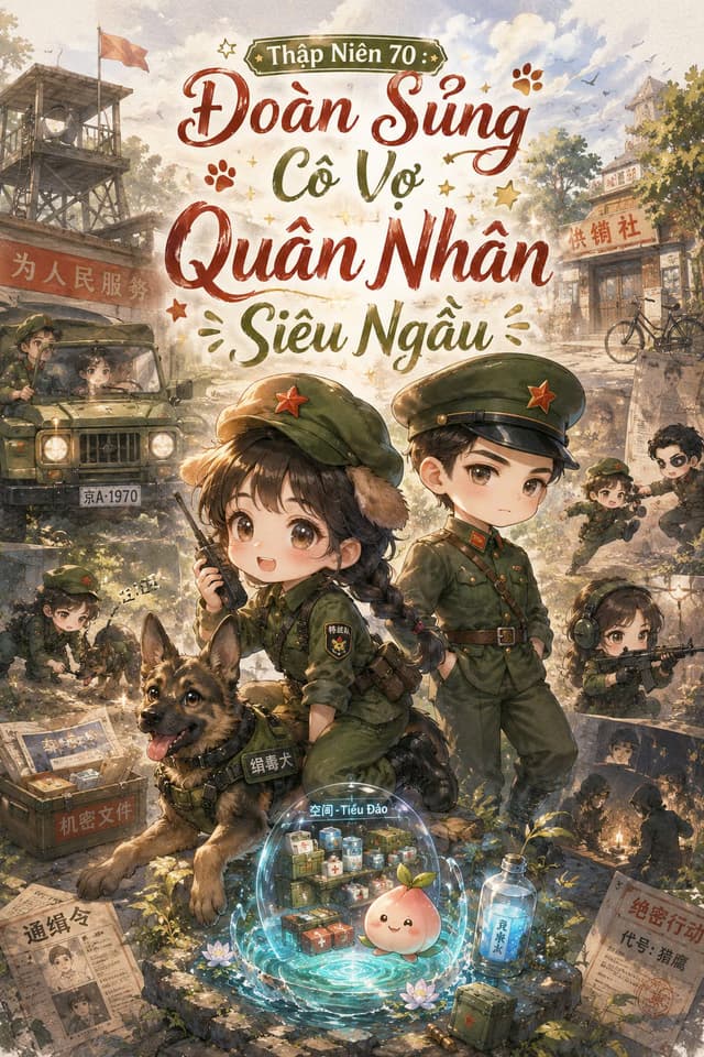 Thập Niên 70 : Đoàn Sủng Cô Vợ Quân Nhân Siêu Ngầu