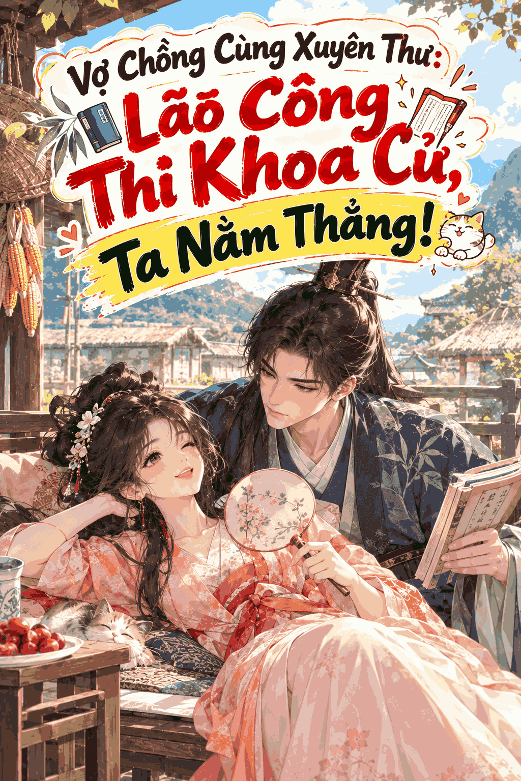 Vợ Chồng Cùng Xuyên Thư:  Lão Công Thi Khoa Cử, Ta Nằm Thẳng!