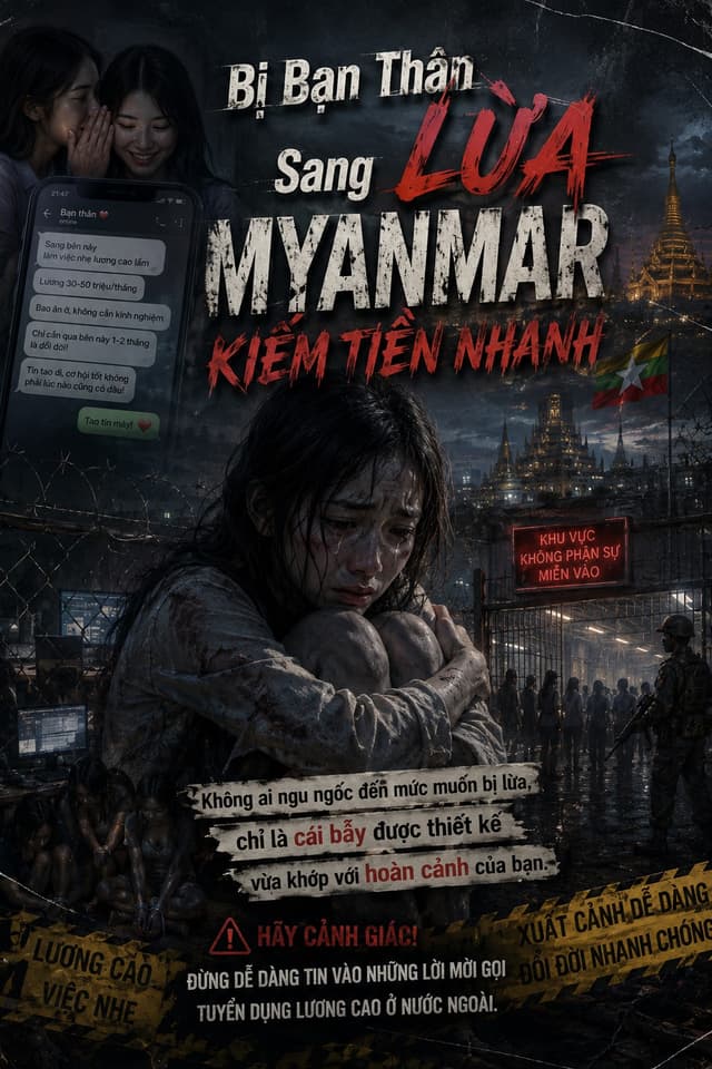 Bị Bạn Thân Lừa Sang Myanmar Kiếm Tiền Nhanh 
