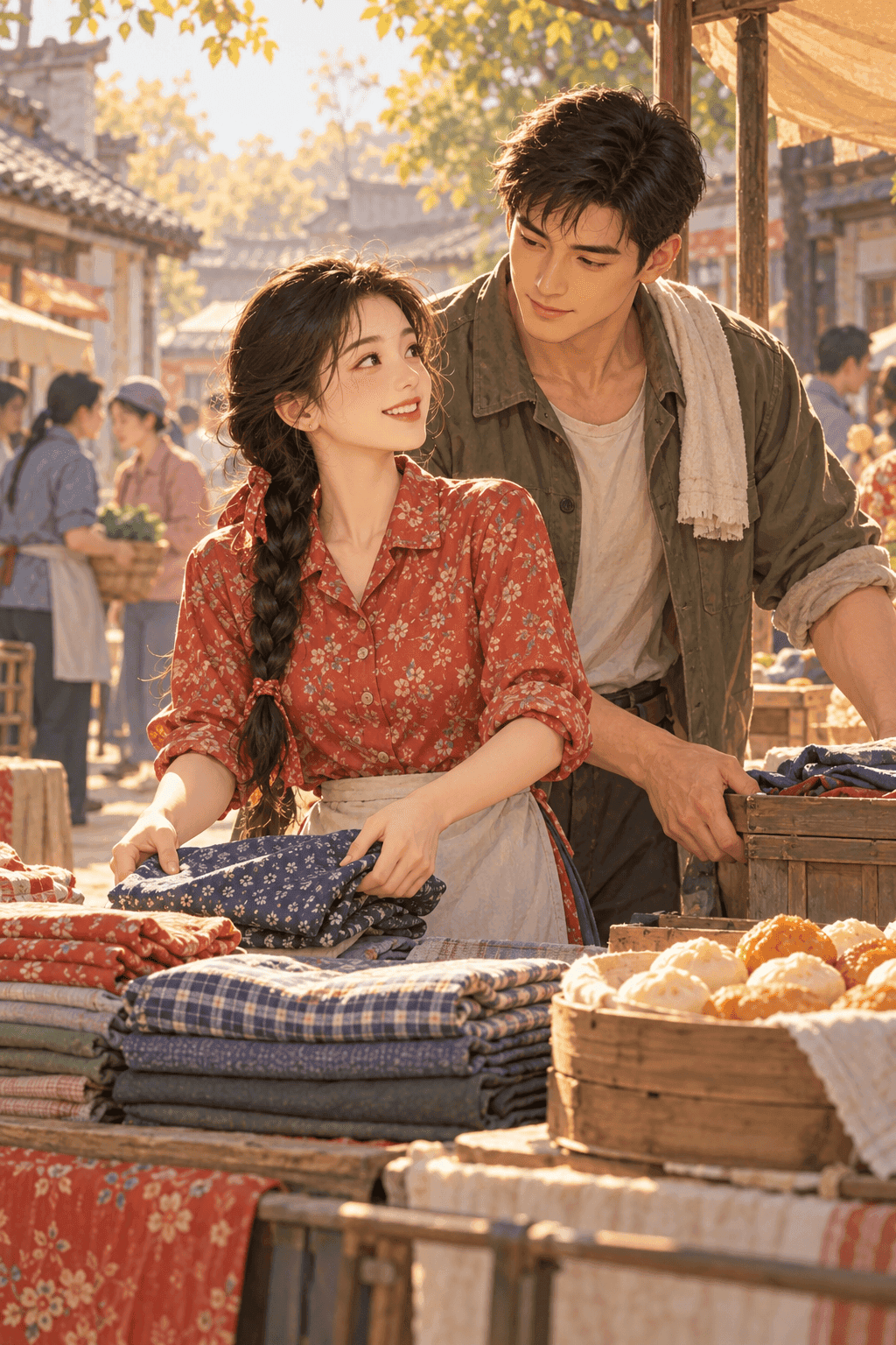 Từ Chối Làm Mẹ Kế, Cô Vợ Đanh Đá Thập Niên Được Hán Tử Thô Kệch Cưng Chiều!