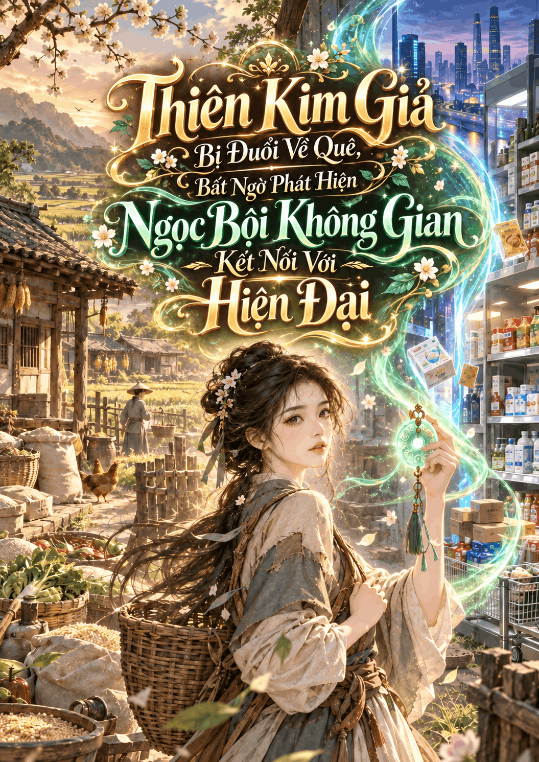 Thiên Kim Giả Bị Đuổi Về Quê, Bất Ngờ Phát Hiện Ngọc Bội Không Gian Kết Nối Với Hiện Đại
