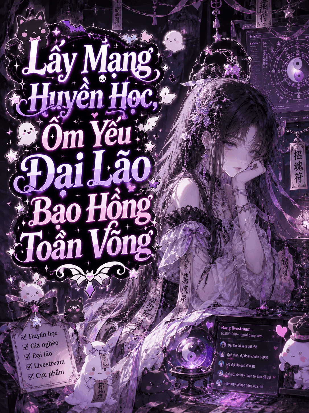 Lấy Mạng Huyền Học, Ốm Yếu Đại Lão Bạo Hồng Toàn Võng