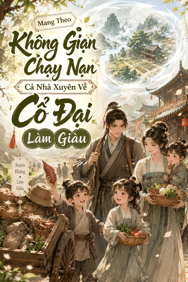 Mang Theo Không Gian Chạy Nạn, Cả Nhà Xuyên Về Cổ Đại Làm Giàu
