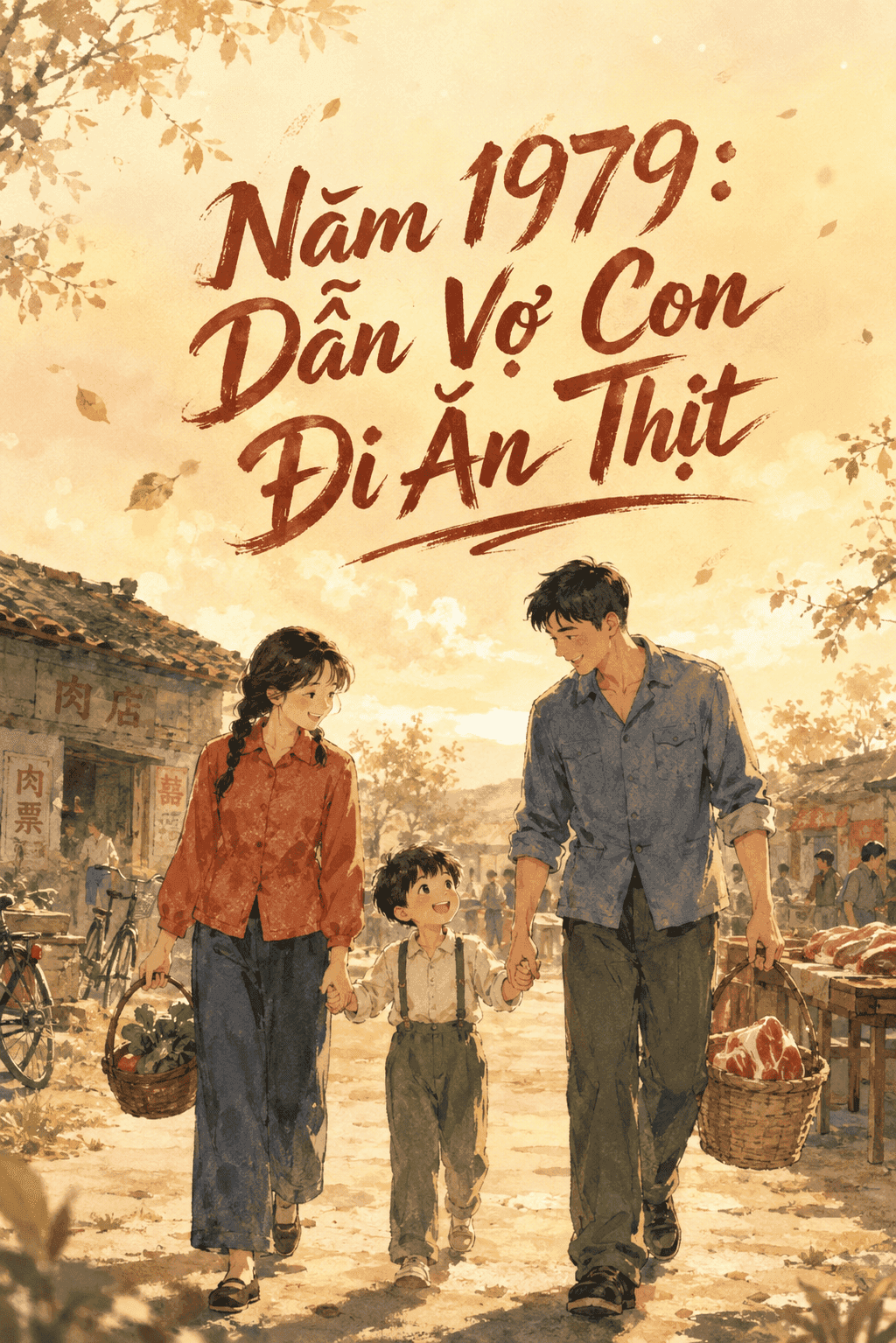 Năm 1979: Ăn thịt cùng vợ và các con.