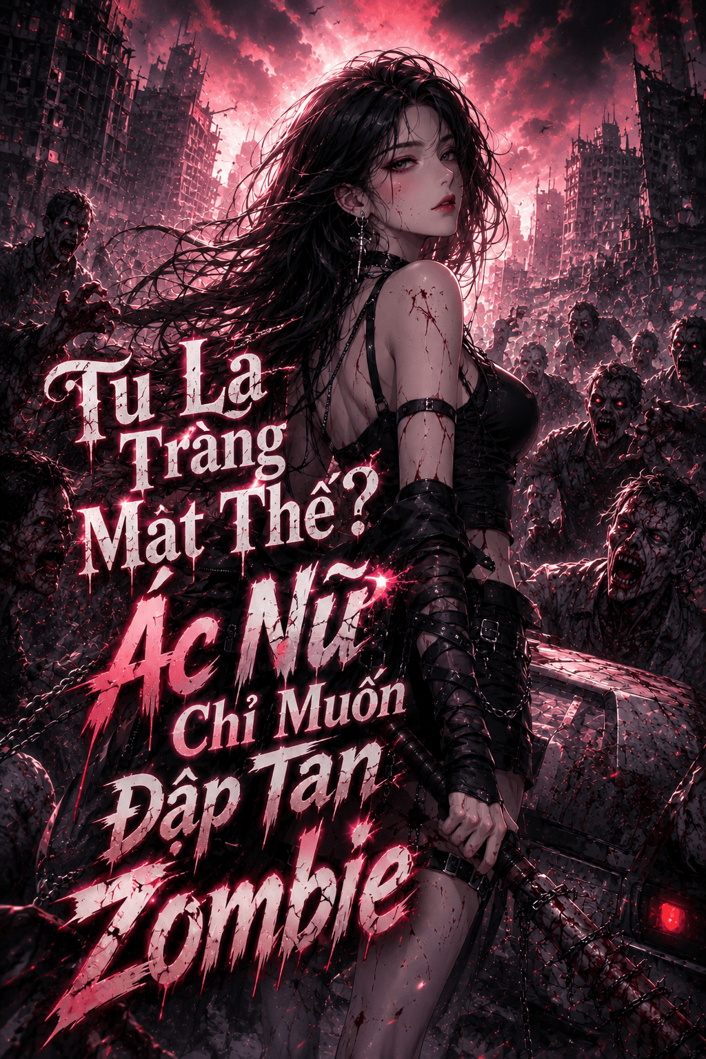 Tu La Tràng Mạt Thế? Ác Nữ Chỉ Muốn Đập Tan Zombie