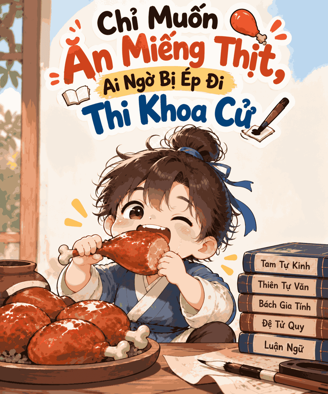 Chỉ Muốn Ăn Miếng Thịt, Ai Ngờ Bị Ép Đi Thi Khoa Cử