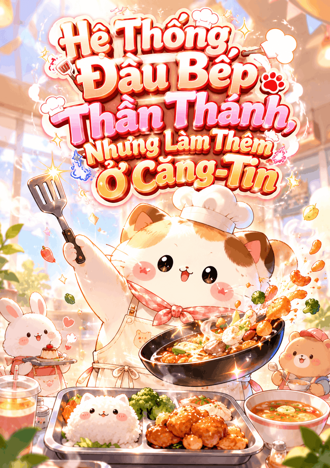 Hệ Thống Đầu Bếp Thần Thánh, Nhưng Làm Thêm Ở Căng-Tin