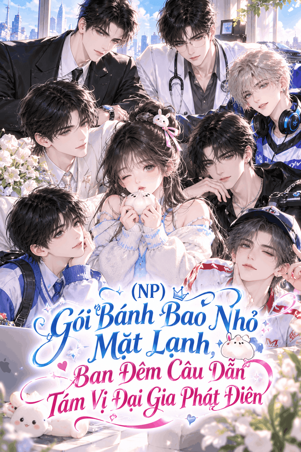 (NP) Gói Bánh Bao Nhỏ Mặt Lạnh, Ban Đêm Câu Dẫn Tám Vị Đại Gia Phát Điên