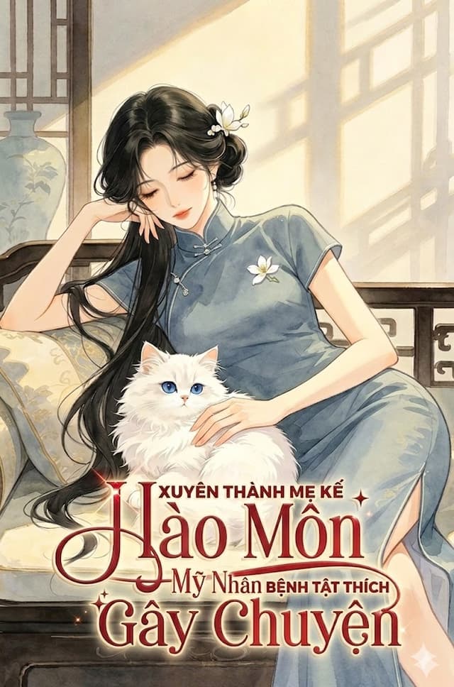 Xuyên Thành Mẹ Kế Hào Môn: Mỹ Nhân Bệnh Tật Thích Gây Chuyện