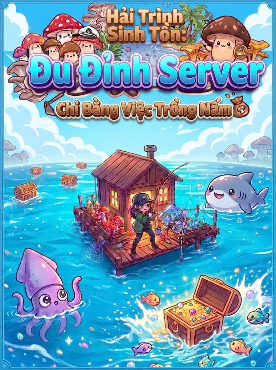 Hải Trình Sinh Tồn: Đu Đỉnh Server Chỉ Bằng Việc Trồng Nấm