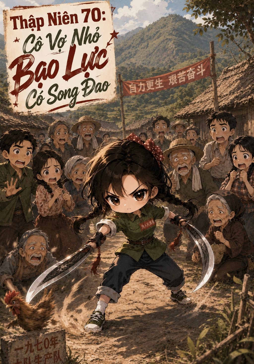 Thập Niên 70: Cô Vợ Nhỏ Bạo Lực Có Song Đao