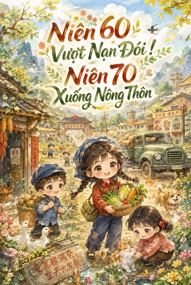 Niên 60 Vượt Nạn Đói ! Niên 70 Xuống Nông Thôn