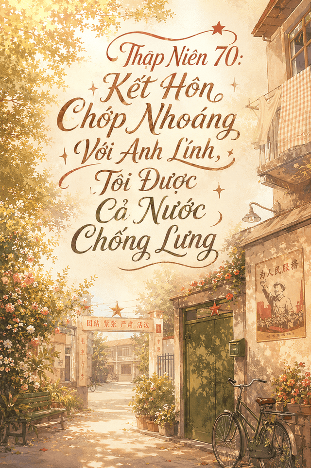 Thập Niên 70: Kết Hôn Chớp Nhoáng Với Anh Lính, Tôi Được Cả Nước Chống Lưng 
