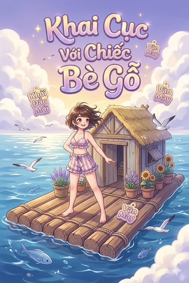 Khai Cục Với Chiếc Bè Gỗ