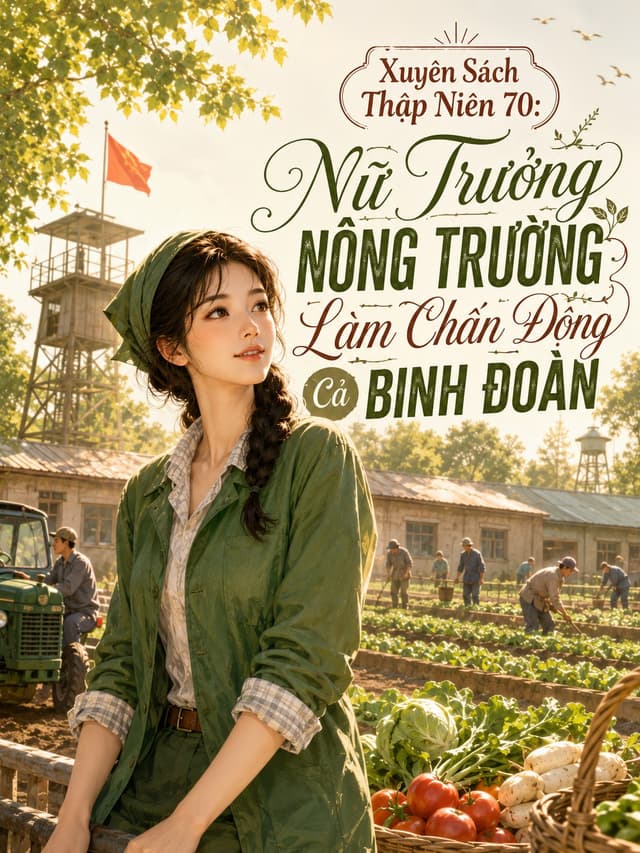 Xuyên Sách Thập Niên 70: Nữ Trưởng Nông Trường Làm Chấn Động Cả Binh Đoàn