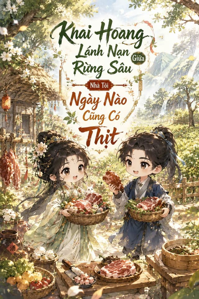 Khai Hoang Lánh Nạn Giữa Rừng Sâu ! Nhà Tôi Ngày Nào Cũng Có Thịt