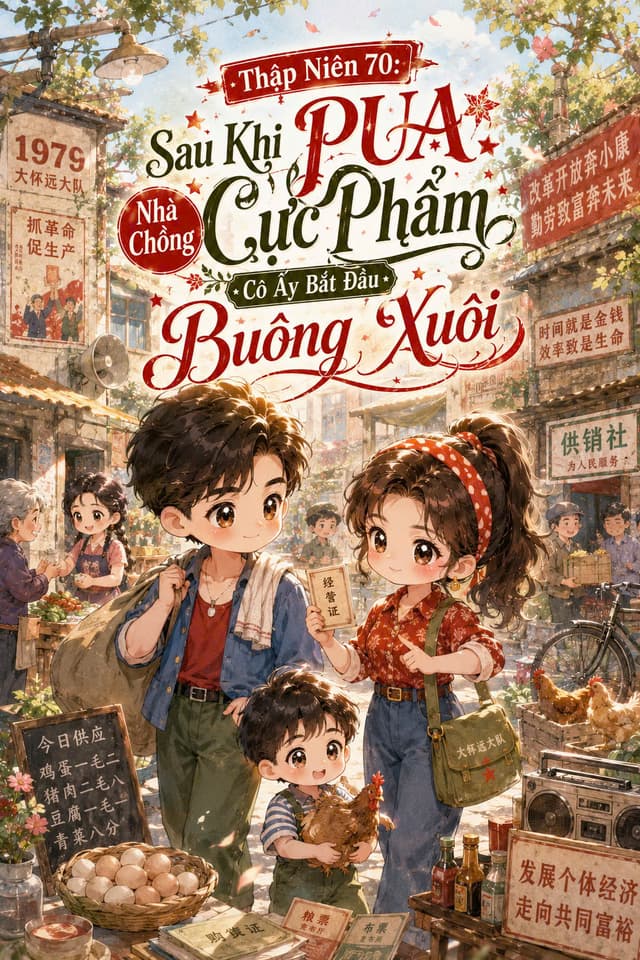 Thập Niên 70: Sau Khi PUA Nhà Chồng Cực Phẩm, Cô Ấy Bắt Đầu Buông Xuôi 