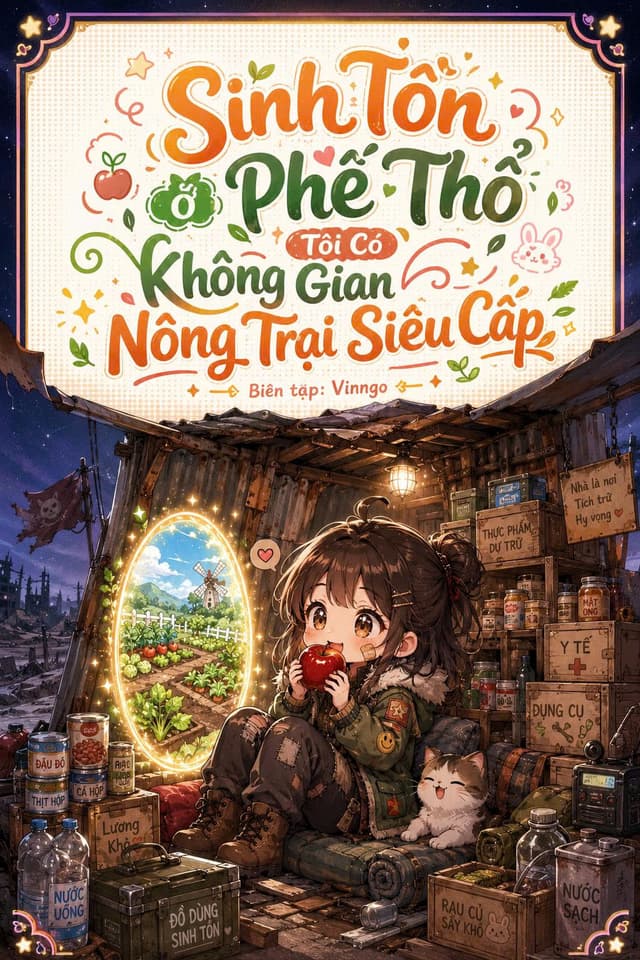 Sinh Tồn Ở Phế Thổ, Tôi Có Không Gian Nông Trại Siêu Cấp 