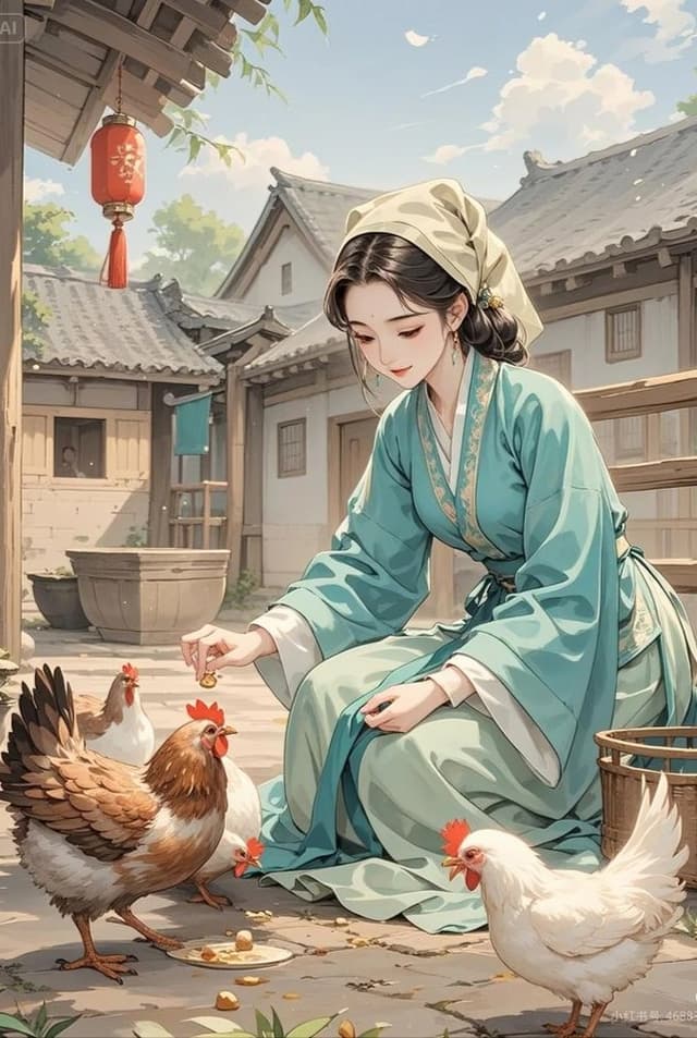 Thiếu Nữ Nhà Nghèo Có Không Gian