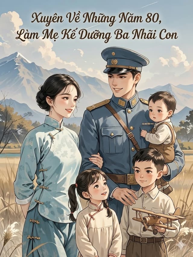 Xuyên Về Những Năm 80, Làm Mẹ Kế Dưỡng Ba Nhãi Con