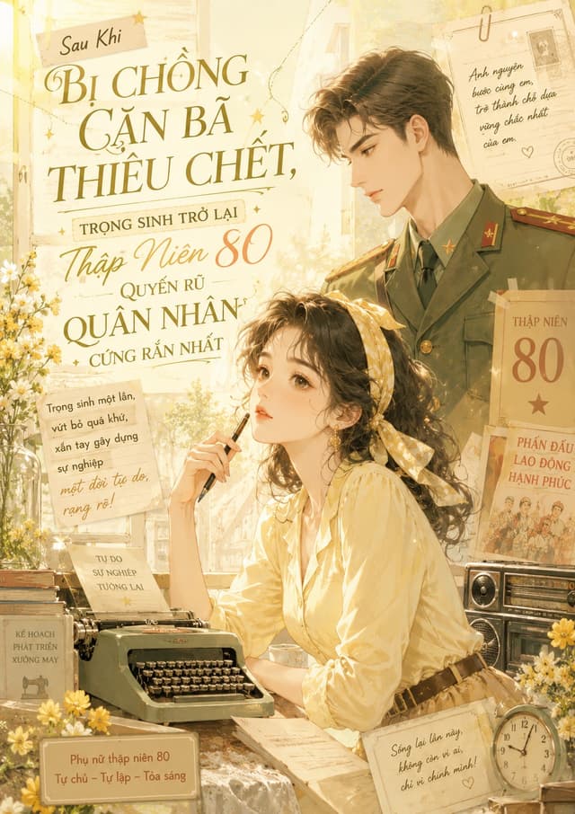Sau Khi Bị Chồng Cặn Bã Thiêu Chết, Trọng Sinh Trở Lại Thập Niên 80 Quyến Rũ Quân Nhân Cứng Rắn Nhất