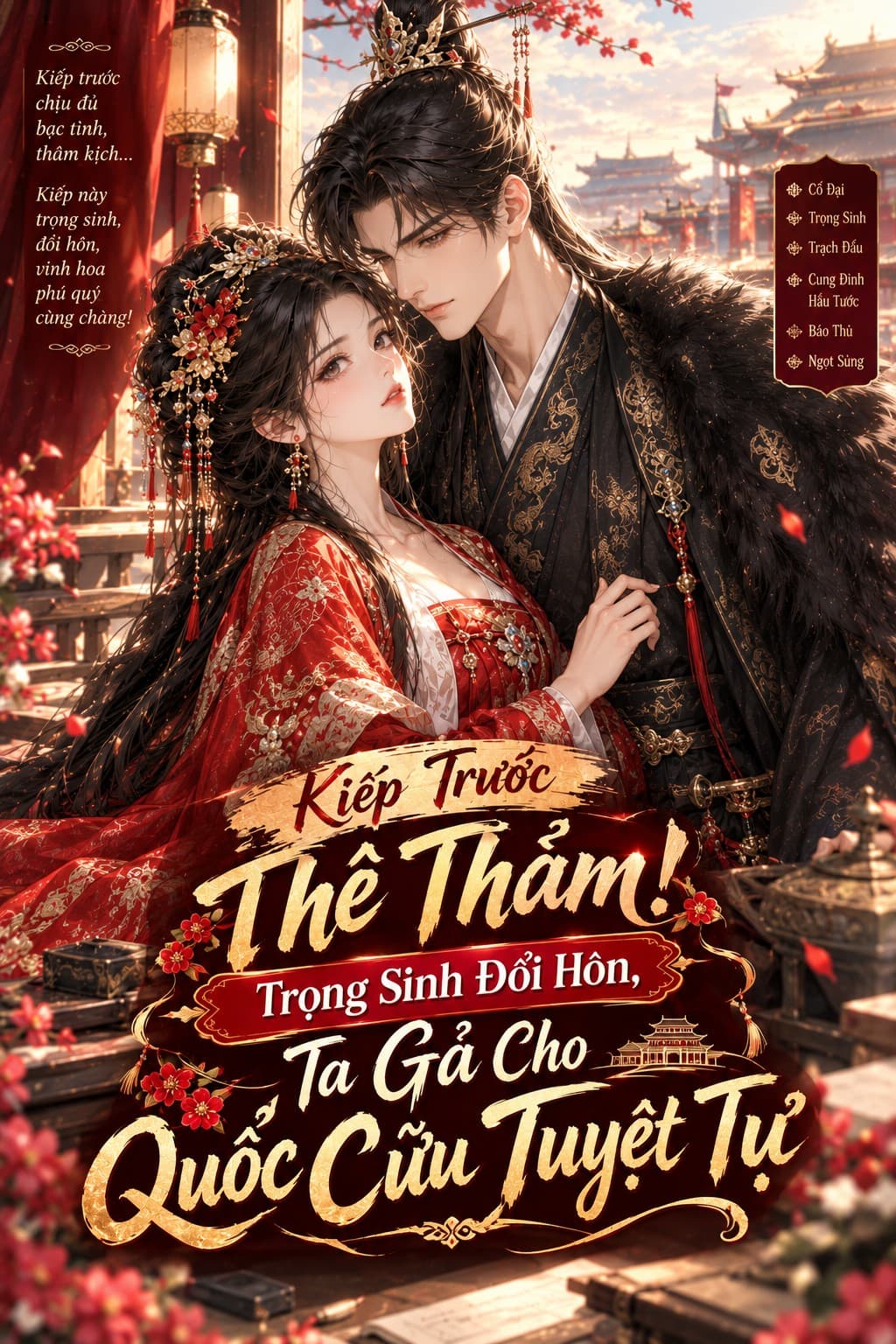 Kiếp Trước Thê Thảm! Trọng Sinh Đổi Hôn, Ta Gả Cho Quốc Cữu Tuyệt Tự
