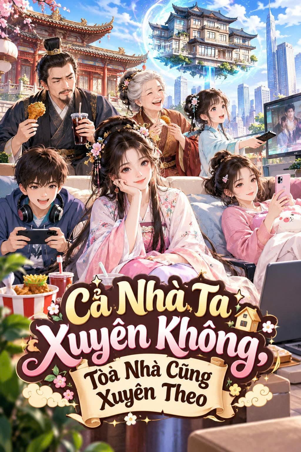 Cả Nhà Ta Xuyên Không, Tòa Nhà Cũng Xuyên Theo