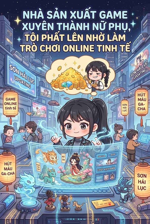 Nhà Sản Xuất Game Xuyên Thành Nữ Phụ, Tôi Phất Lên Nhờ Làm Trò Chơi Online Tinh Tế