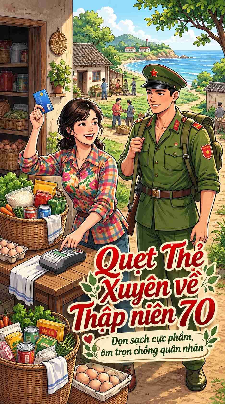 Quẹt Thẻ Xuyên Về Thập Niên 70: Dọn Sạch Cực Phẩm, Ôm Trọn Chồng Quân Nhân